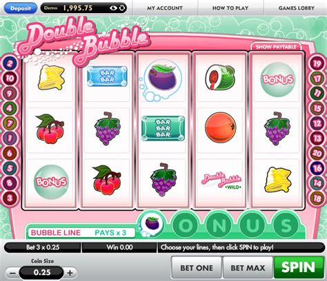 double bubble jackpot slot|Double Bubble Slot: Play Gamesys Free Slot Game Online No .